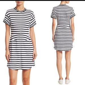 NWOT Derek Lam 10 Crosby Striped Dress Size Medium